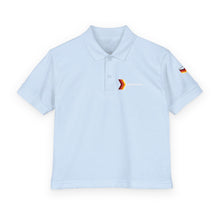 Load image into Gallery viewer, Youth Polo Shirt with Chevron Arrow Accent