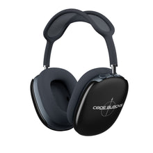Load image into Gallery viewer, AirPod Max Case — Black "Code Blocks" Logo Protective Covers