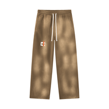Load image into Gallery viewer, Unisex Sunfade Wide Leg Fleece Sweatpants