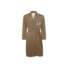 Load image into Gallery viewer, Men's Long Sleeve Belted Night Robe (H56)