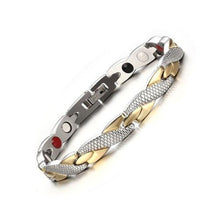 Load image into Gallery viewer, Vnox Twisted Magnetic Bracelet for Women Men