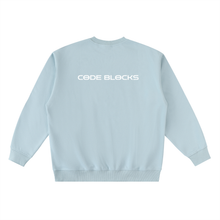 Load image into Gallery viewer, Oversized Crewneck Taped Sweatshirt