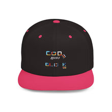 Load image into Gallery viewer, Flat Bill Snapback