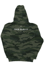 Load image into Gallery viewer, Camo Independent Heavyweight Hoodie