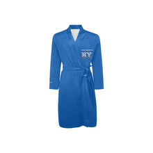 Load image into Gallery viewer, Men's Long Sleeve Belted Night Robe (H56)