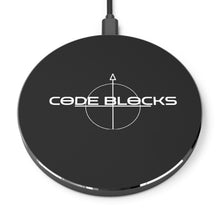 Load image into Gallery viewer, Wireless Charger — Code Blocks Logo Qi Fast Charging Pad