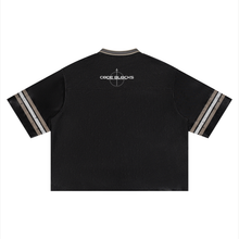 Load image into Gallery viewer, Unisex Boxy Striped Soccer Jersey