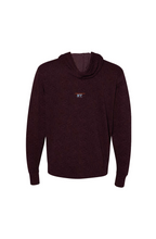Load image into Gallery viewer, Heathered French Terry Full-Zip Hooded Sweatshirt