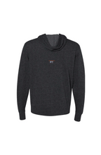 Load image into Gallery viewer, Heathered French Terry Full-Zip Hooded Sweatshirt