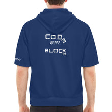 Load image into Gallery viewer, Men's Short Sleeve Fleece Hoodie (H54)