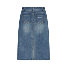 Load image into Gallery viewer, Women’s Vintage Wash Denim Skirt