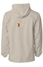 Load image into Gallery viewer, Water-Resistant Hooded Windbreaker