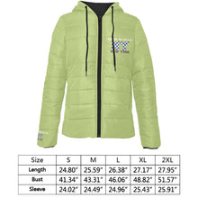 Load image into Gallery viewer, Women's Padded Hooded Jacket (H46)