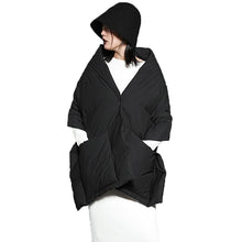 Load image into Gallery viewer, Warm Winter Female Coat Black Clothing Women Jacket Cotton Women Winter Sleeveless Jacket Coat Fashionable Spring