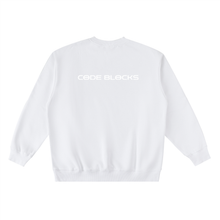 Load image into Gallery viewer, Oversized Crewneck Taped Sweatshirt