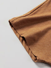 Load image into Gallery viewer, Contrast Round Neck Short Sleeve T-Shirt