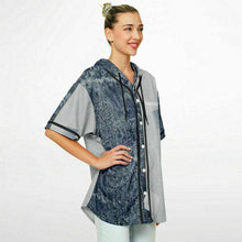 Load image into Gallery viewer, Hooded Baseball Jersey - AOP