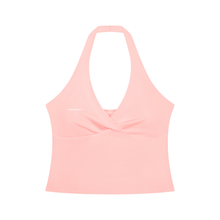Load image into Gallery viewer, Women’s Ruched Halter Yoga Tank Top