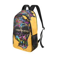 Load image into Gallery viewer, Fabric Backpack with Side Mesh Pockets (1659)