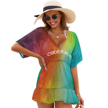 Load image into Gallery viewer, Ladies Thin Short Sleeve One Piece Dress