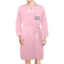 Load image into Gallery viewer, Men's Long Sleeve Belted Night Robe (H56)