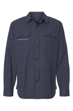 Load image into Gallery viewer, Mens Solid Flannel Shirt