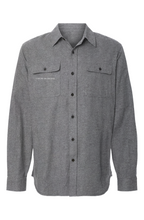 Load image into Gallery viewer, Mens Solid Flannel Shirt