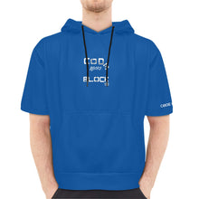 Load image into Gallery viewer, Men's Short Sleeve Fleece Hoodie (H54)