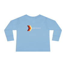 Load image into Gallery viewer, Retro Rainbow Arrow Toddler Long Sleeve Tee, Cute Kids Shirt, Birthday Gift, Toddler Fashion, Playtime Apparel