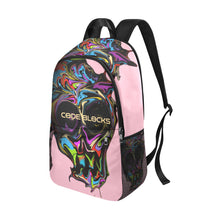 Load image into Gallery viewer, Fabric Backpack with Side Mesh Pockets (1659)