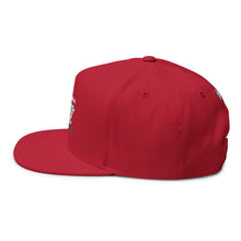Load image into Gallery viewer, NY Floral Mosaic Embroidered Flat Bill Cap — New York Snapback Hat