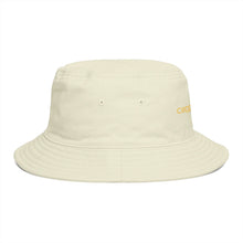 Load image into Gallery viewer, Code Blocks Embroidered Bucket Hat — Retro Tech Logo Streetwear