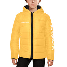 Load image into Gallery viewer, Kids' Padded Hooded Jacket (H45)