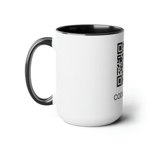 Load image into Gallery viewer, Two-Tone Coffee Mugs, 15oz