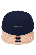 Load image into Gallery viewer, Two Tone Snapback Black Undervisor