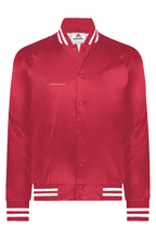 Load image into Gallery viewer, Satin Baseball Varsity Jacket