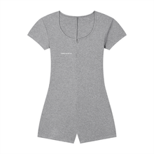 Load image into Gallery viewer, Women's Dual-Function Cape Tie-Waist Romper