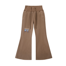 Load image into Gallery viewer, Vintage Washed Flared Fleece Pants