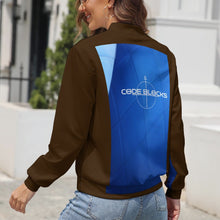 Load image into Gallery viewer, Women's Long Sleeve Zipper Jacket