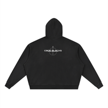 Load image into Gallery viewer, Unisex Vintage Wash Full Zip Boxy Hoodie