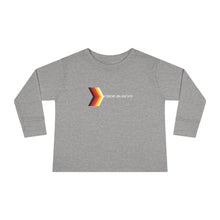 Load image into Gallery viewer, Retro Rainbow Arrow Toddler Long Sleeve Tee, Cute Kids Shirt, Birthday Gift, Toddler Fashion, Playtime Apparel