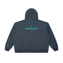 Load image into Gallery viewer, Unisex Oversized Chunky-Zip Boxy Hoodie