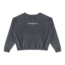 Load image into Gallery viewer, Unisex Raw Edge Crewneck Sweatshirt