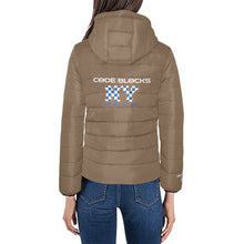 Load image into Gallery viewer, Women's Padded Hooded Jacket (H46)