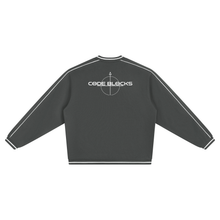 Load image into Gallery viewer, Unisex Color Block V-Neck Sweatshirt