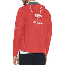 Load image into Gallery viewer, Unisex All Over Print Hooded Windbreaker (Model H23)
