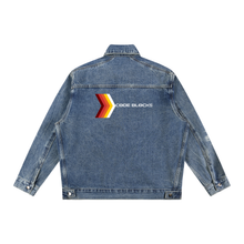 Load image into Gallery viewer, Vintage Wash Zip Up Denim Jacket