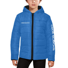 Load image into Gallery viewer, Kids' Padded Hooded Jacket (H45)