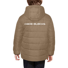 Load image into Gallery viewer, Kids' Padded Hooded Jacket (H45)