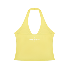 Load image into Gallery viewer, Women’s Ruched Halter Yoga Tank Top